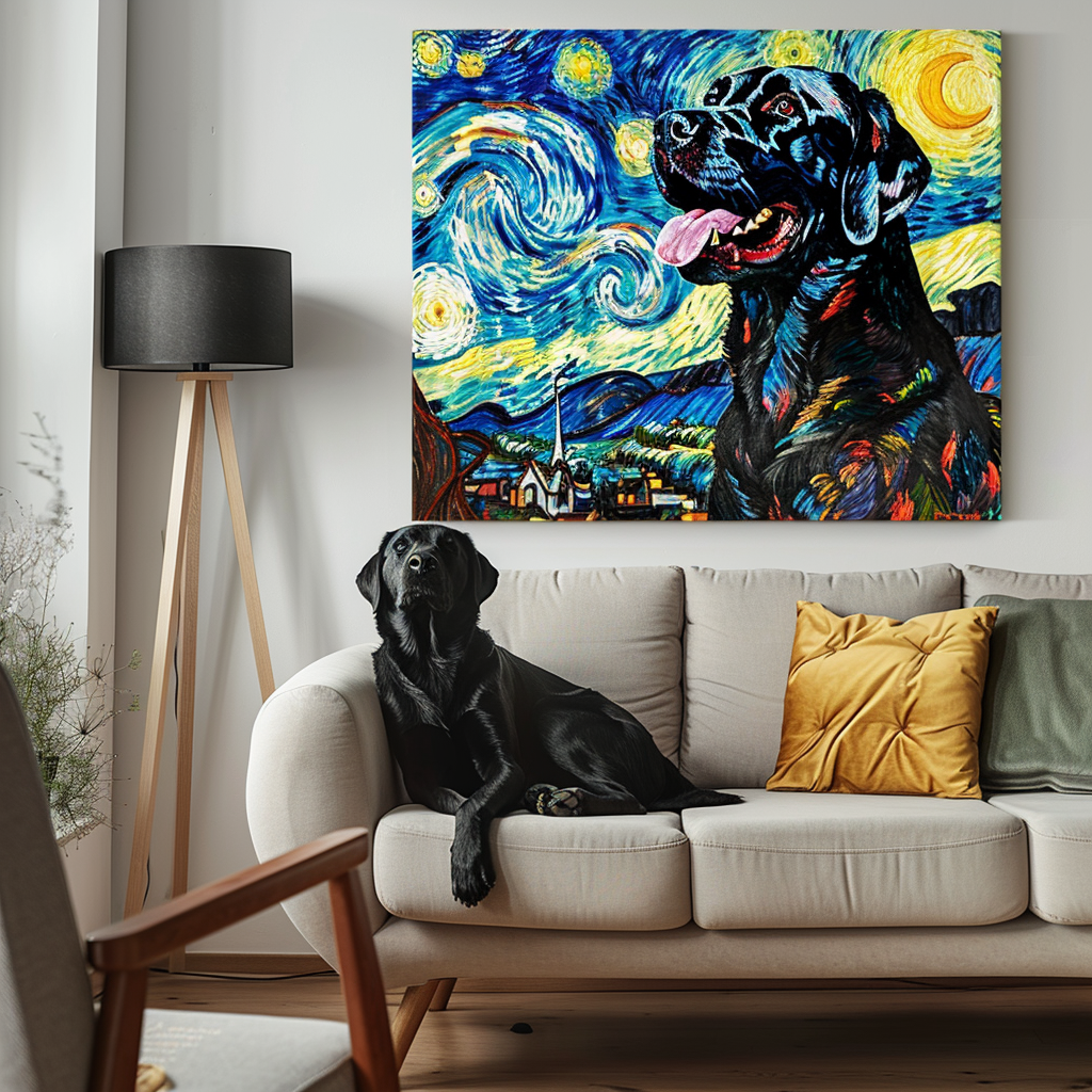 VG - Starry Night Texture Portrait - Che Cose Belle