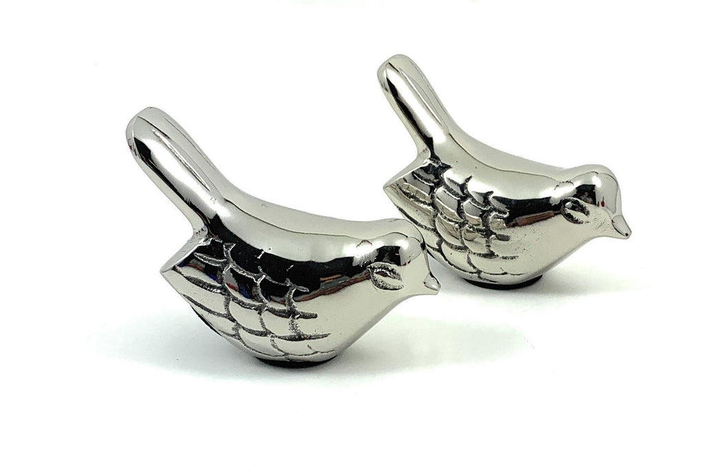 Vibhsa Birds of Health and Happiness Set of 2 (Silver) - Che Cose Belle