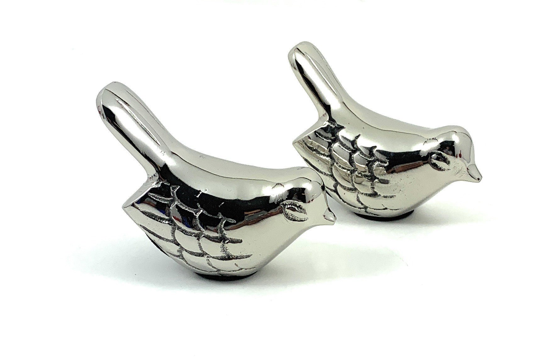 Vibhsa Birds of Health and Happiness Set of 2 (Silver) - Che Cose Belle