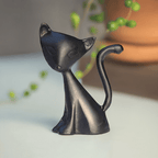 Vibhsa Cat Ring Holder (Black) - Che Cose Belle