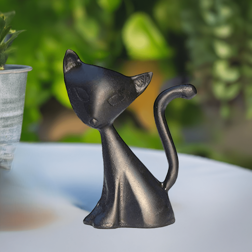 Vibhsa Cat Ring Holder (Black) - Che Cose Belle