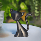 Vibhsa Cat Ring Holder (Black) - Che Cose Belle