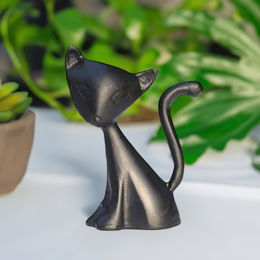Vibhsa Cat Ring Holder (Black) - Che Cose Belle