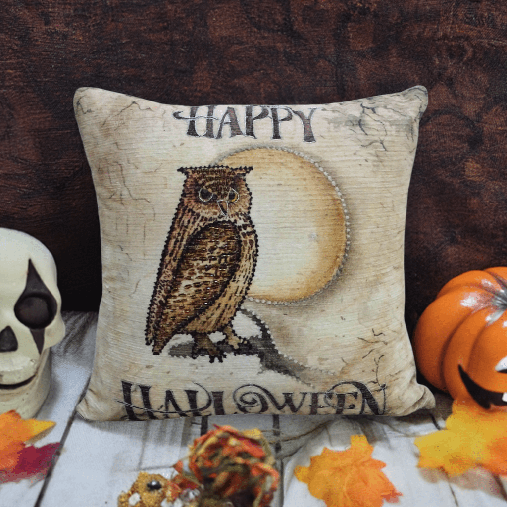 Vibhsa Decorative Throw Pillow 20" x 20" for Halloween - Che Cose Belle