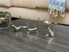 Vibhsa Dog Cat & Bird Ring Holders Set - Silver - Che Cose Belle