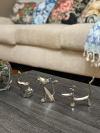 Vibhsa Dog Cat & Elephant Ring Holders Set - Silver - Che Cose Belle