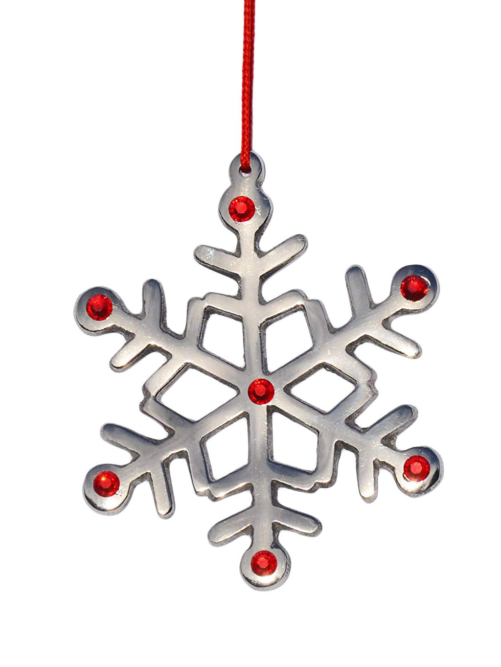 Vibhsa Snowflake Christmas Tree Ornament Decorations Set of 8 - Che Cose Belle