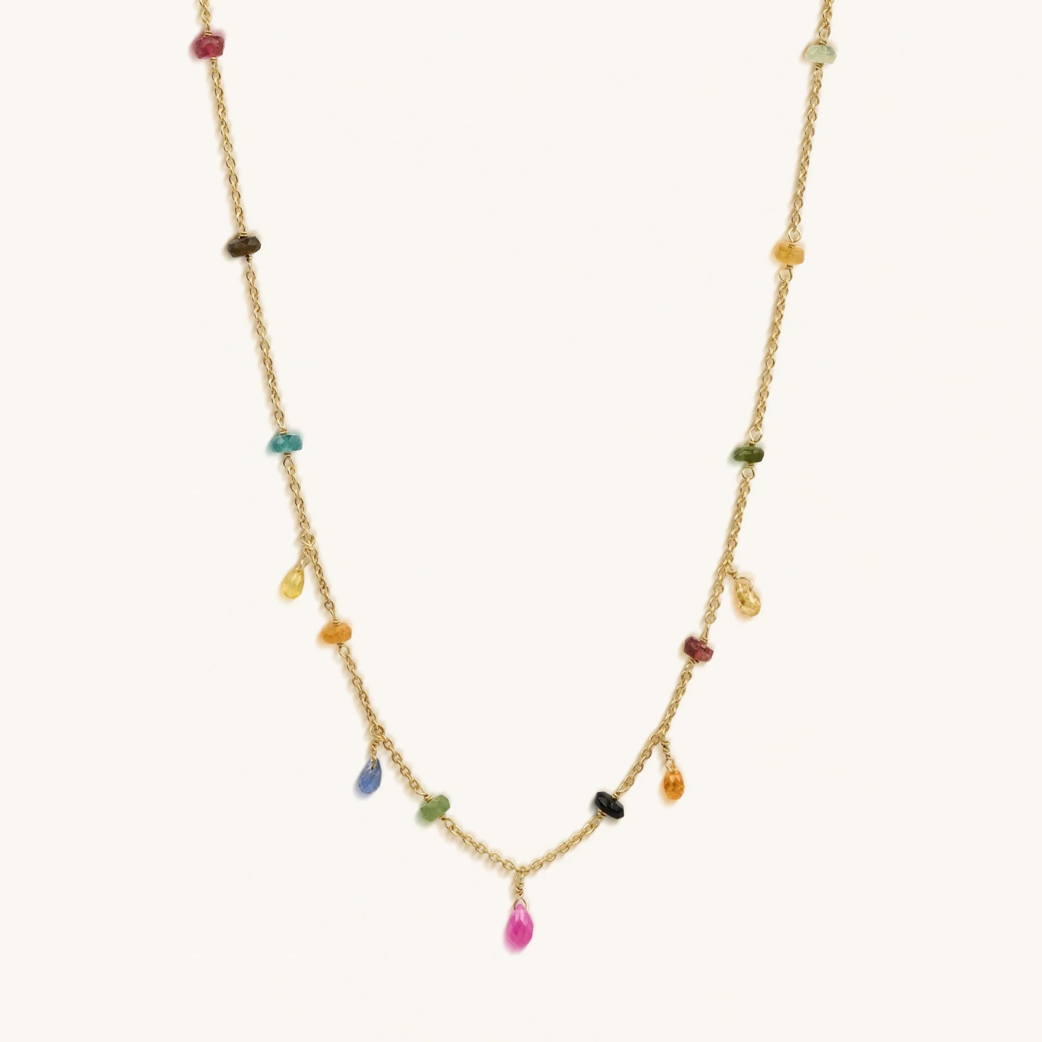 Vibrant Soul Multi - Stone Necklace - Che Cose Belle