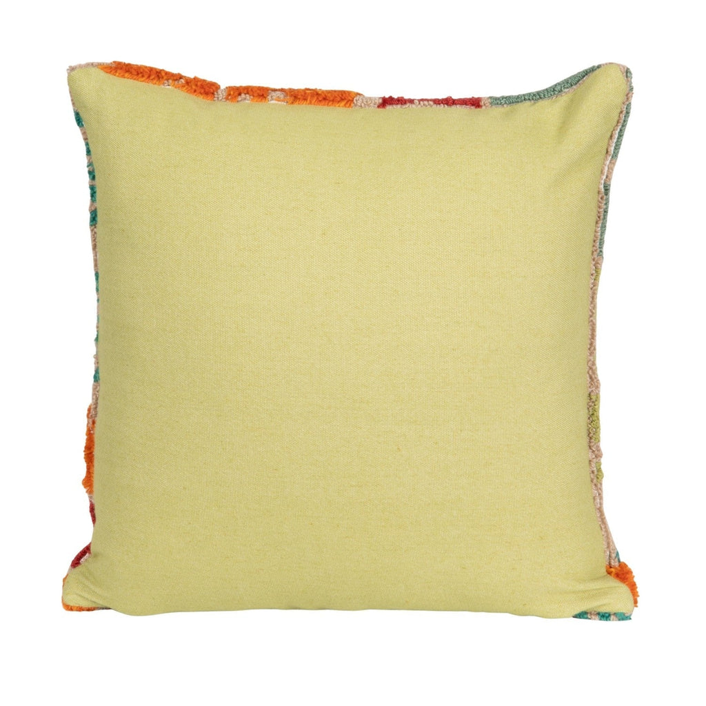 Vibrant Square Tufted Floral Throw Pillow | Indoor & Outdoor - Che Cose Belle