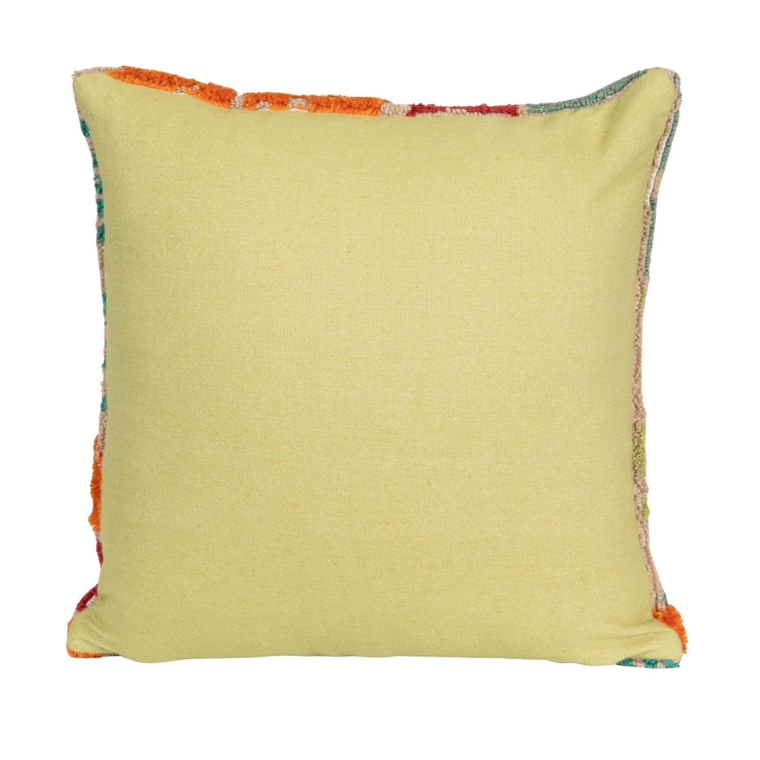 Vibrant Square Tufted Floral Throw Pillow | Indoor & Outdoor - Che Cose Belle