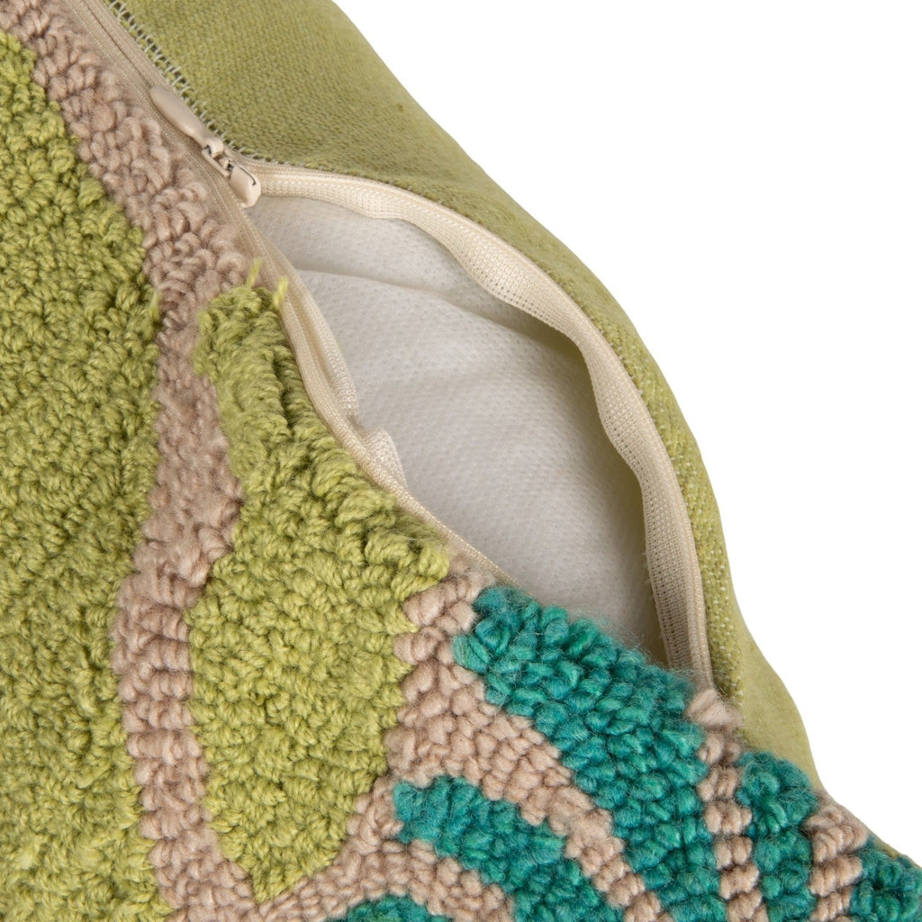 Vibrant Square Tufted Floral Throw Pillow | Indoor & Outdoor - Che Cose Belle