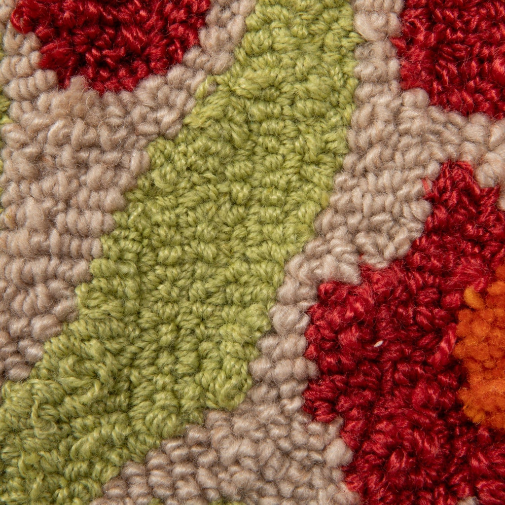 Vibrant Square Tufted Floral Throw Pillow | Indoor & Outdoor - Che Cose Belle