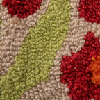 Vibrant Square Tufted Floral Throw Pillow | Indoor & Outdoor - Che Cose Belle
