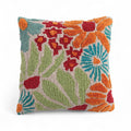 Vibrant Square Tufted Floral Throw Pillow | Indoor & Outdoor - Che Cose Belle