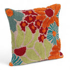 Vibrant Square Tufted Floral Throw Pillow | Indoor & Outdoor - Che Cose Belle