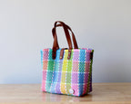 Vida Woven Purse – Pastel Plaid - Che Cose Belle