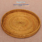 Vietnamese Handwoven Rattan Tray - Che Cose Belle