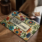 VIKAMA Bright Flower Carpet Garden Doormat Welcome Mat Rug For Bedroom Living Room Carpet Outdoor Carpet Home Decor - Che Cose Belle