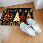 VIKAMA Christmas Carpet Christmas Tree CarpetKitchen Rug Long Carpet Absorbent Doormat Carpet For Live Room Sofa Floor Mat - Che Cose Belle