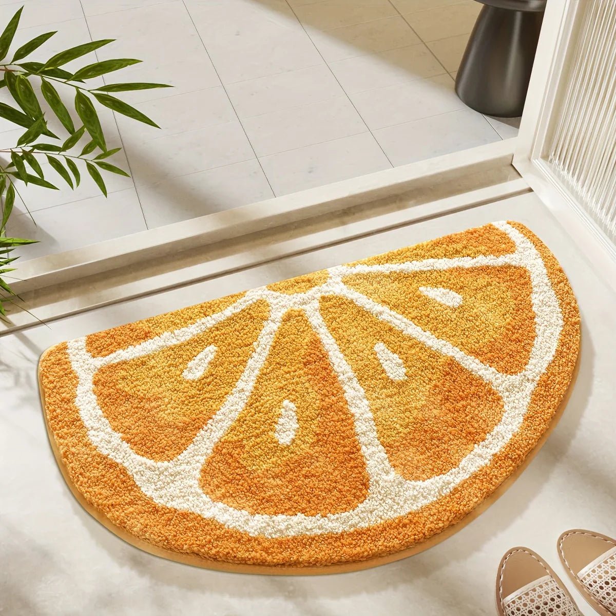 VIKAMA Fresh Fruit Carpet Bright Color Doormat Soft Absorbent Bathroom Mat Bedroom Rug Home Decor Floor Mat - Che Cose Belle