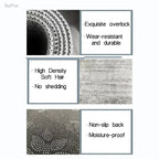 VIKAMA Sweet Home Carpet Creative Doormat Lightweight Welcome Mat Machine Washable Living Room Carpet Rug For Bedroom Home Dec - Che Cose Belle