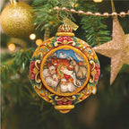 Village Nativity Sculpted Hand-Painted Christmas Ornament by G. DeBrekht - Nativity Holiday Décor - 6102414 - Che Cose Belle