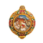 Village Nativity Sculpted Hand-Painted Christmas Ornament by G. DeBrekht - Nativity Holiday Décor - 6102414 - Che Cose Belle