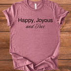 Vintage Blend Recovery T-Shirt | Inspiring Sobriety |  Happy, Joyous and Free