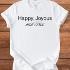 Vintage Blend Recovery T-Shirt | Inspiring Sobriety |  Happy, Joyous and Free