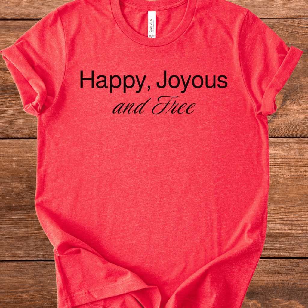 Vintage Blend Recovery T-Shirt | Inspiring Sobriety | Happy, Joyous and Free - Che Cose Belle
