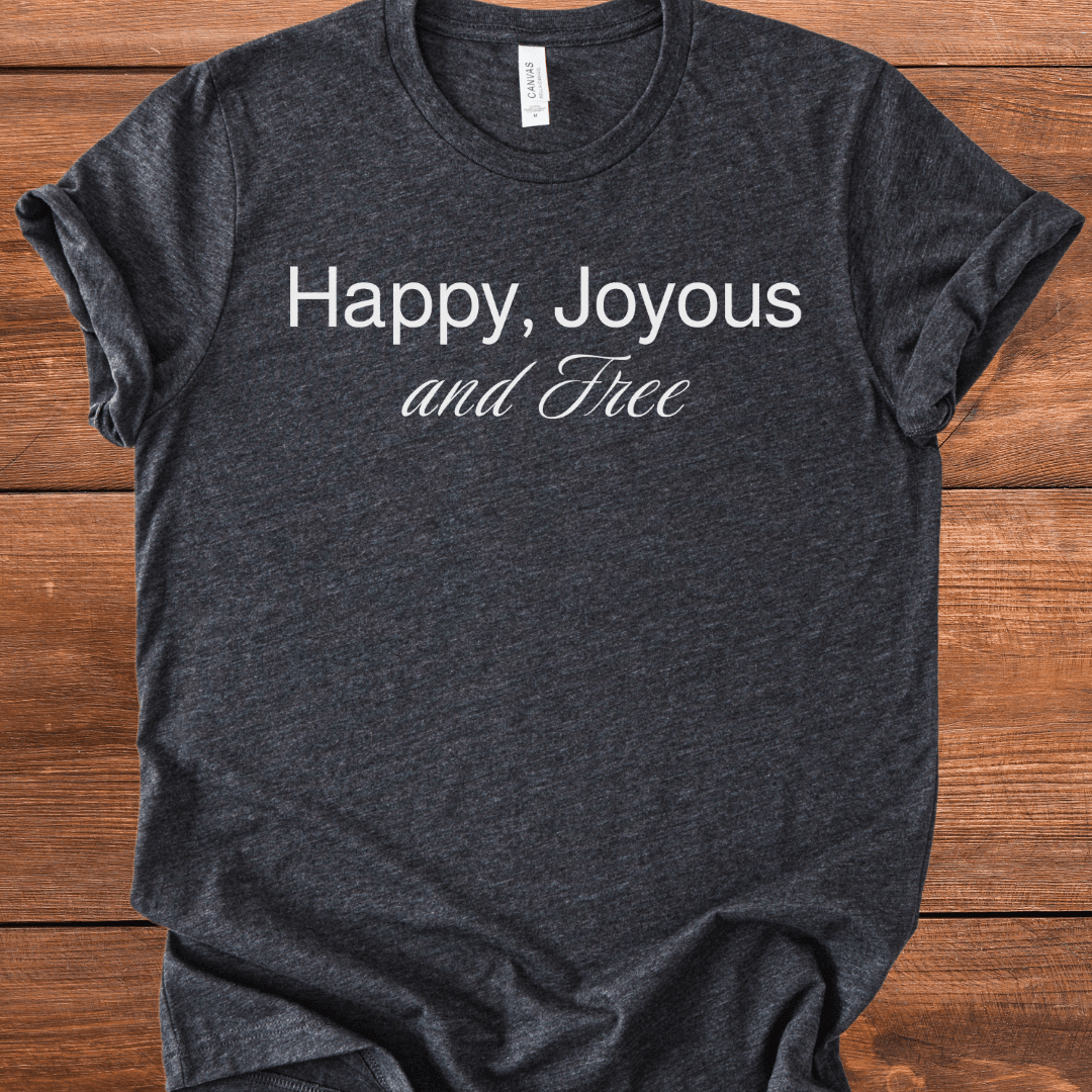 Vintage Blend Recovery T-Shirt | Inspiring Sobriety | Happy, Joyous and Free - Che Cose Belle