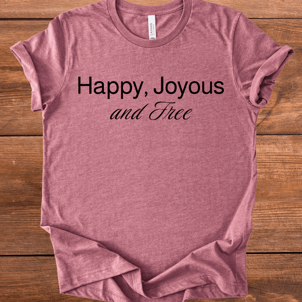 Vintage Blend Recovery T-Shirt | Inspiring Sobriety | Happy, Joyous and Free - Che Cose Belle