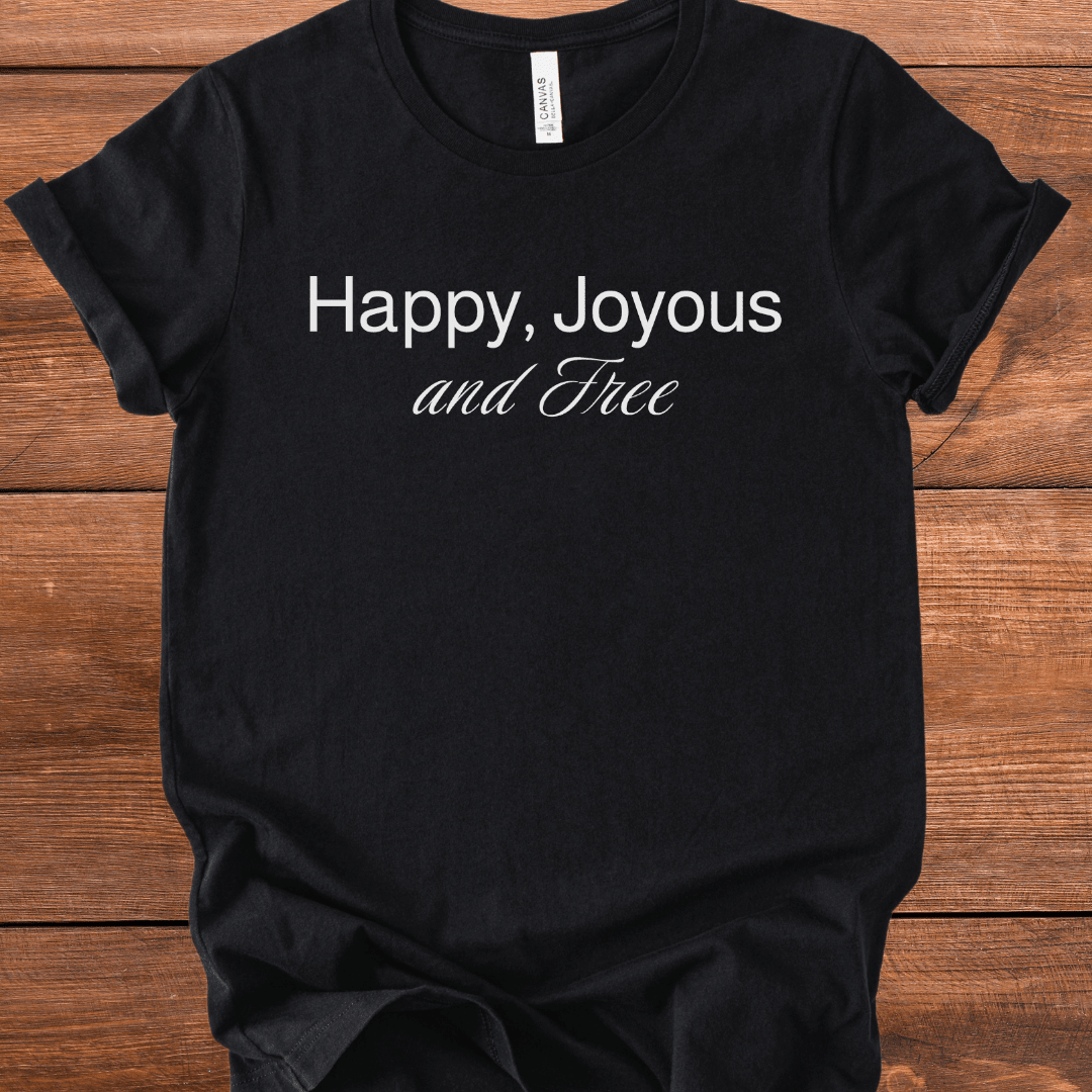 Vintage Blend Recovery T-Shirt | Inspiring Sobriety | Happy, Joyous and Free - Che Cose Belle