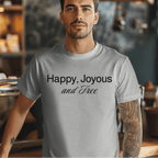 Vintage Blend Recovery T-Shirt | Inspiring Sobriety | Happy, Joyous and Free - Che Cose Belle