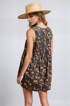Vintage Bloom Denim Romper - Che Cose Belle