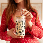 Vintage Christmas 17oz Can Cup - Limited Edition Holiday Collectible Mug - Che Cose Belle