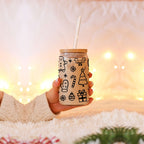 Vintage Christmas 17oz Can Cup - Limited Edition Holiday Collectible Mug - Che Cose Belle