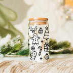 Vintage Christmas 17oz Can Cup - Limited Edition Holiday Collectible Mug - Che Cose Belle