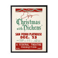 Vintage Christmas with Dickens Show Poster - Che Cose Belle