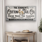 Vintage Cottontail Co Easter Sign - Che Cose Belle