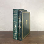 Vintage Green Gilded Books - Che Cose Belle