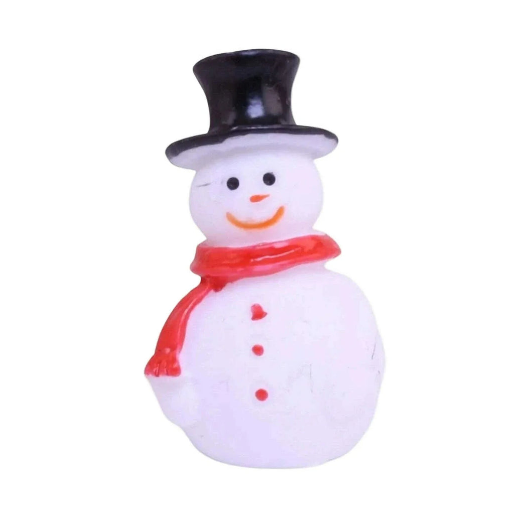 Vintage Hand-Painted Miniature Snowman Figure Set of 3 - Che Cose Belle