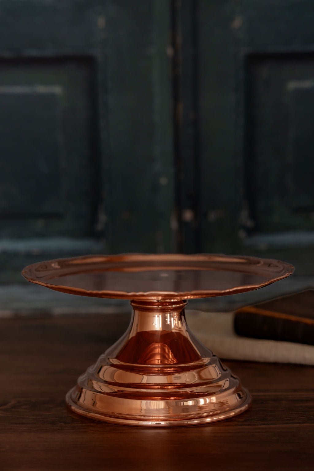 Vintage Inspired Copper Cakestand - Che Cose Belle