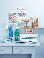 Vintage Inspired Sardine Tin Ceramic Plate - Che Cose Belle