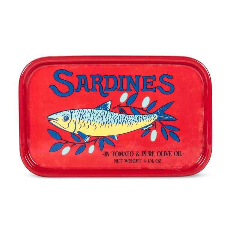 Vintage Inspired Sardine Tin Ceramic Plate - Che Cose Belle