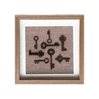 Vintage Keys Art - Petite Walnut - Che Cose Belle