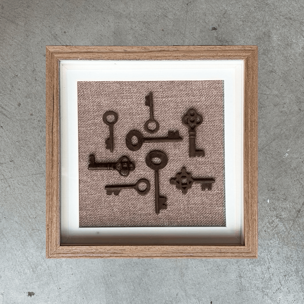 Vintage Keys Art - Petite Walnut - Che Cose Belle