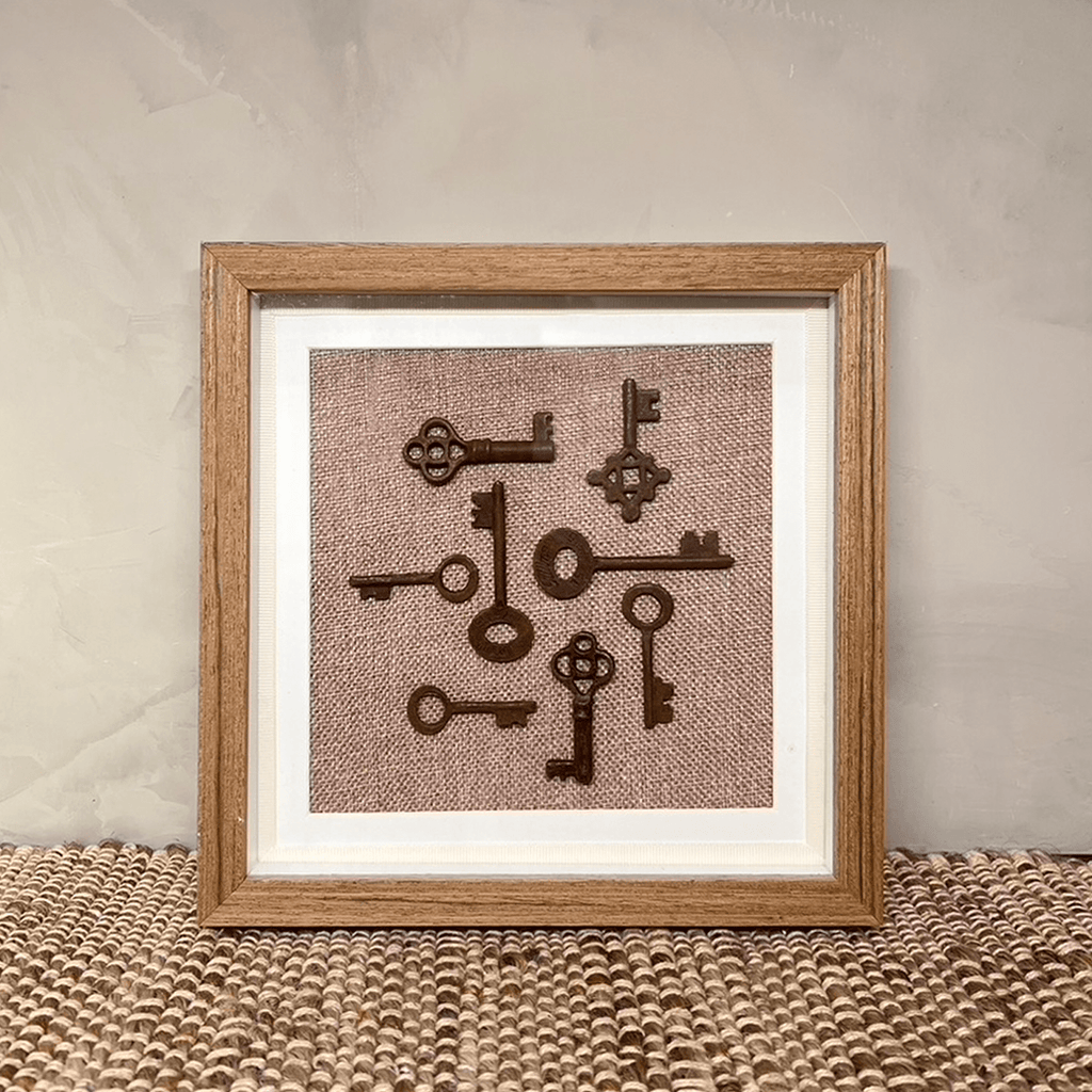 Vintage Keys Art - Petite Walnut - Che Cose Belle