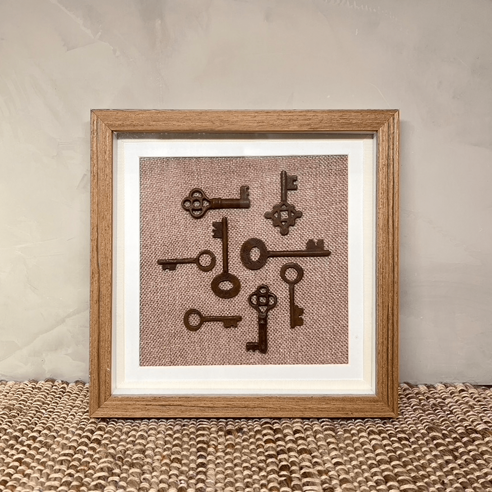 Vintage Keys Art - Petite Walnut - Che Cose Belle