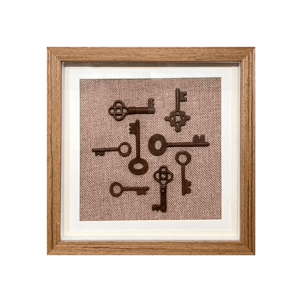 Vintage Keys Art - Petite Walnut - Che Cose Belle